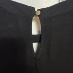 PaperMoon  Sheer Knit Keyhole Tunic Top Size 2X Black Modest Capsule Wardrobe NWT Photo 2