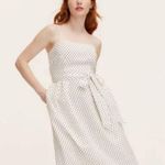 Kate Spade NWT X Target White Polka Dot Dress size M. Cute belt detail! Photo 2