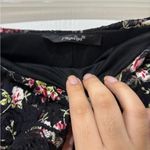 Papaya  Black Floral Off-Shoulder Romper Photo 1