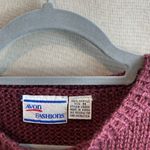 AvonâFashionsâvintage floralâcottageâsweater Red Size M Photo 2