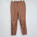 Inc International Concepts Woman's Cargo Style Jogger Pants in Camel Size 2 NWT Tan Photo 1