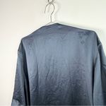 Thirdlove  Black Satin Robe Photo 3