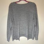 Lane Bryant Heather Gray cardigan Accent beaded front Photo 5