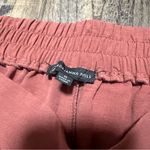 Adrianna Papell Womens Coral Wide Leg Pants High Rise Designer Size Medium Photo 2