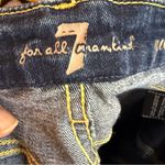 7 For All Mankind Womens Gwenevere Dark Blue Denim Jeans Size 28 NEW Streetwear Photo 5