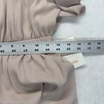 Show Me Your Mumu ‎ Caitlin Ruffle Maxi Dress XS Champagne Bridesmaid Wedding Photo 7