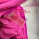 Lilly Pulitzer  Flamenco One-Piece Swimsuit Plumeria Pink Strapless Size 14 Photo 2