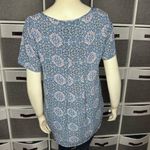 Premise  Blue & Pink Blouse Size Small Photo 1