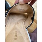 Taryn Rose Leila Black Leather Platform Slide Sandal Women's size 9m Beach Girly Photo 4