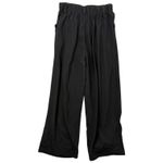 Halara  High Waisted Wide Leg Waffle Pleated Pants Black Regular Size M Photo 1