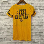 PINK - Victoria's Secret Women’s Pittsburg Steelers Victoria’s Secret Pink Collab yellow T-shirt XS Photo 1