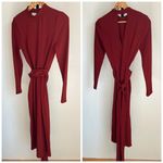 ASOS  Burnt Orange Tie Waist Dress US 2 Photo 1