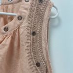 Knox Rose , pale pink tank top women’s size large w embroidery Photo 4