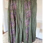Great Northwest Clothing Company Great Northwest Indigo Maxi Skirt Boho Tiered Vintage Paisley India Summer Event Photo 0