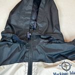 Cheneral Jacket Small Mackinac Island Michigan Navy Gray Windbreaker Retro USA Blue Photo 3