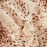 Rachel Zoe  Metallic Print Ruffle One Shoulder Tiered Maxi Dress Small Photo 3