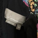 Anthropologie  Pink Blue Clementina Eyelet Floral Tiered Mini Dress Size XS Photo 1