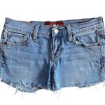 Vintage Lucky Brand Cut Off Shorts Size 0/25 Regular Blue Photo 0