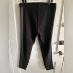 River Island  High Waist Gold Zipper & Button Textured Pull On Trousers Size 14 Photo 5