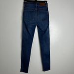 Madewell High Rise Skinny Denim 9" Women’s Size 24 Zip Jeans Blue Denim Pockets Photo 4