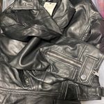 ZARA  cropped genuine leather jacket LIMITED EDITION Photo 11