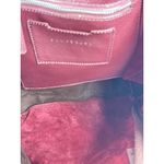 Sanctuary NWT  BleekerTote Handbag Purse Plum Brandy Leather Tassel MSRP $198 Photo 6