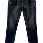 Ariat  Real Denim Jeans Womens‎ 30R Blue Mid Rise Thick Stitch Boot Cut Western Photo 0