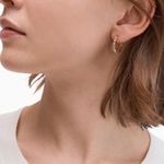 Kate Spade Full Circle Gold Hoops with Cubic Zirconia. NWT & Dustbag Photo 2