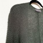 Wooden Ships Nola Fringe Cardigan Green Size Small Photo 4