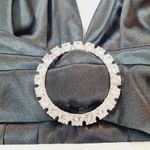 NBD  Quenby Jumpsuit in Black & Ivory XS Photo 5