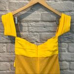 NBD NWT Revolve  Women's Size Medium The Alano Bodysuit in Canary Yellow Photo 9