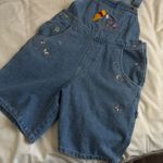 Disney π Vintage Winnie The Pooh & Eeyore Embroidered Overalls Photo 4