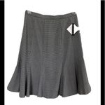FOCUS 2000 Womens Skirt Size 10Petite Black & White Fish Tail Style New Photo 1