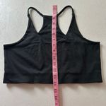 Girlfriend Collective  Paloma Racerback Sports Bra Black Size Medium | Sustainabl Photo 4