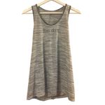 Nike Dri-Fit Size Small Grey Open Back Athletic Tank Top. Photo 1
