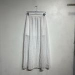 BB Dakota White The Seeker Crochet Maxi Skirt Sz XS NWT Photo 1