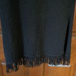 Callahan black knit fringe
column dress In Black Photo 3