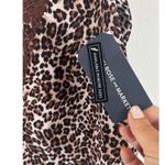 Nordstrom Melrose & Market  NWT Small Leopard Cheetah Print Lace Cami Tank Top Photo 3