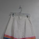 Main Strip  White Color Trim Shorts Sz S NWT Photo 7