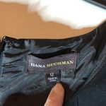 Dana Buchman sleeveless A-line dress seemed fit N flare black size 12 dressy EUC Photo 4