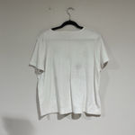 Woman’s Bonnie Evan’s White With Red Blue Embroidered Design Xl T Shirt Photo 2