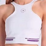 adidas by Stella McCartney TruePace Running Crop Top M White Size M Photo 1