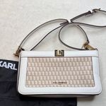 Karl Lagerfeld NWOT  Paris Ivette Leather Monogram Shoulder Bag- NEW WITHOUT TAGS Photo 1
