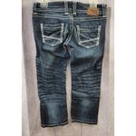 Buckle BKE Denim Sabrina Crop Dark Wash Jeans Low Rise Women's Size 26 Photo 3