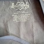 Free People  Sweetheart Seamless Floral Embroidered Tube Top size M/L Blue Photo 4