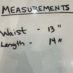 ZARA  red high waisted bow trim skirt skort size XS Photo 8