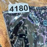 VTG Casual Corner Women Whimsigoth Maxi Skirt 8 Black Floral Paisley Cottage Photo 9