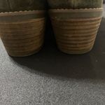 Me Too  ZEST MOSS GREEN WO SIZE 7.5 SUEDE LEATHER ANKLE BOOT CLEAN EUC Photo 5