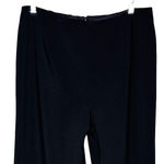 Unbranded Pants Womens 14 Black Gold Detail Dress Pants Business Minimalist Photo 3