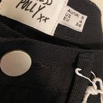 Princess Polly  Eddie High-Waisted Shorts Black Photo 3